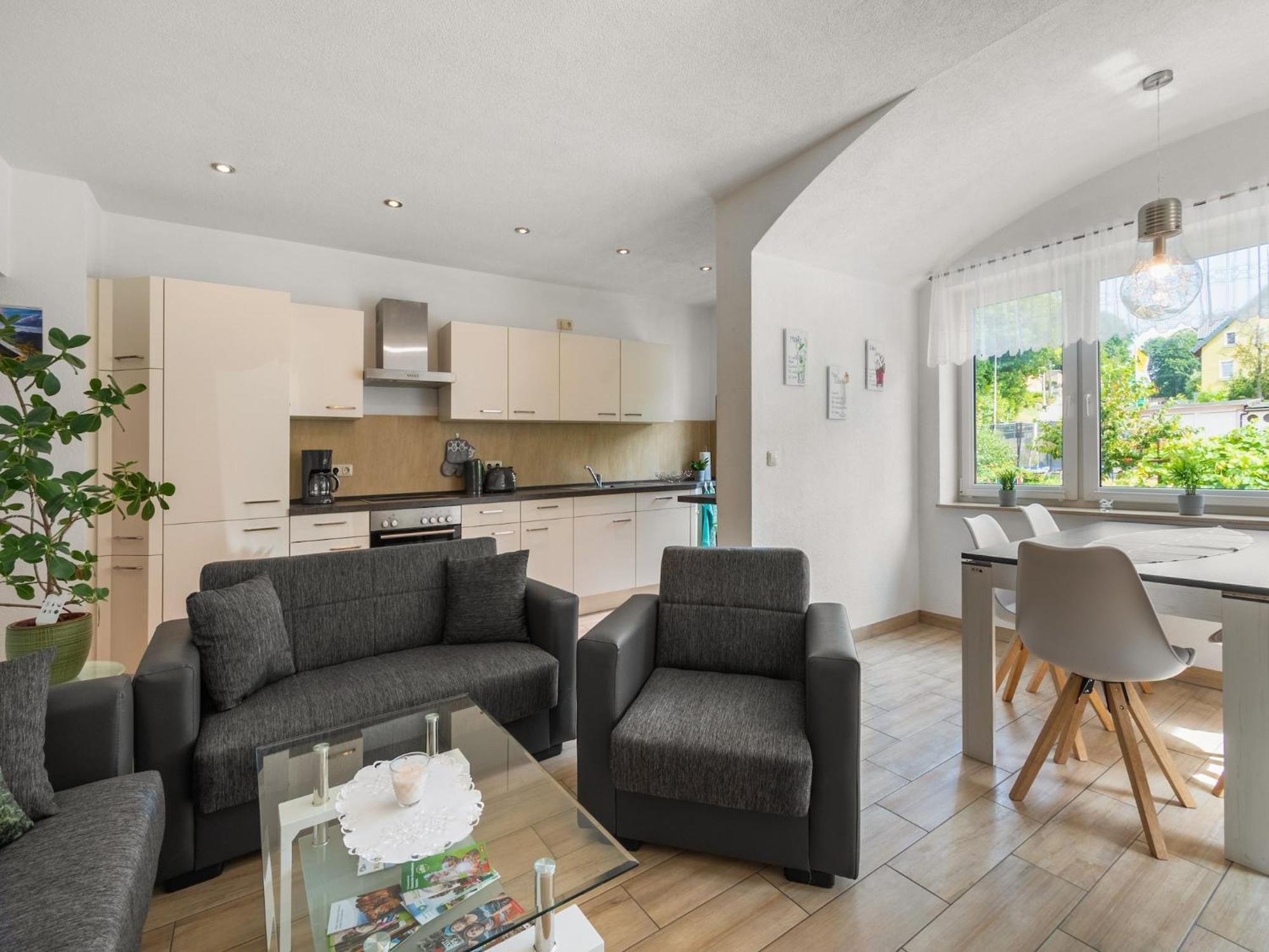 Modern Apartment In Sebnitz With A Terrace In Sebnitz Exteriör bild