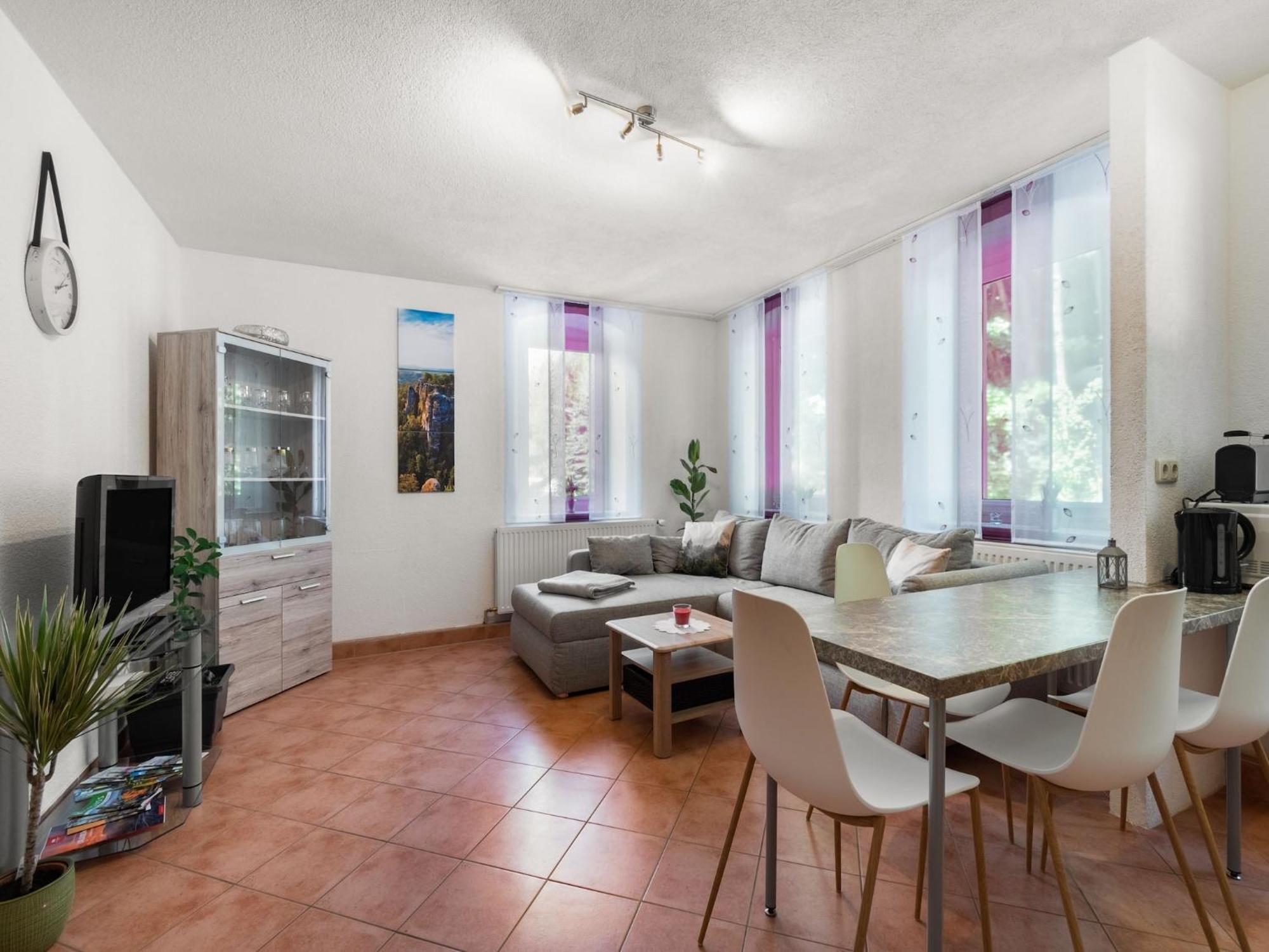 Modern Apartment In Sebnitz With A Terrace In Sebnitz Exteriör bild