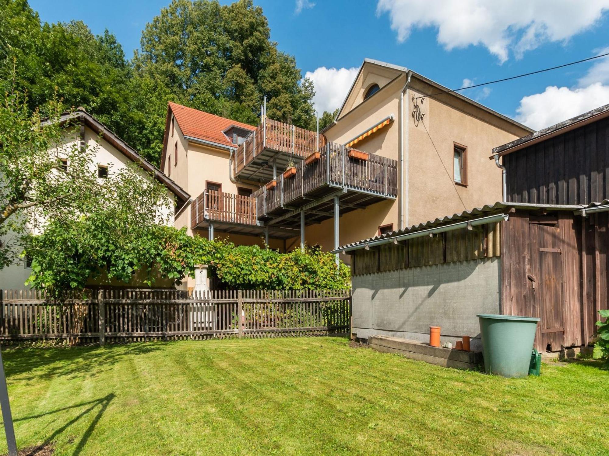 Modern Apartment In Sebnitz With A Terrace In Sebnitz Exteriör bild